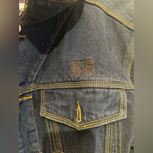 Vintage Purple Denim Jacket - Picture 3 of 5